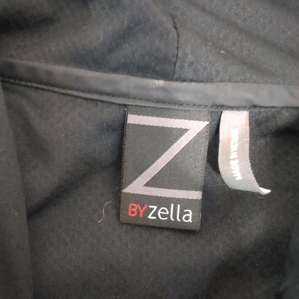 Zella Women's Black Hooded Windbreaker Jacket - Size L - Picture 4 of 8